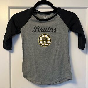 Girls bruins raglan tee